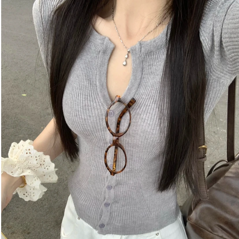 XiXi辣妹气质高级纯欲小众设计感显瘦上衣（备注编码）