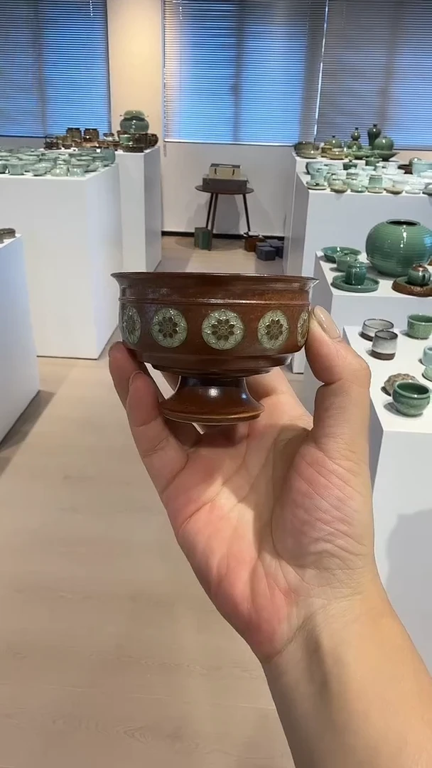 青瓷手工茶器包邮