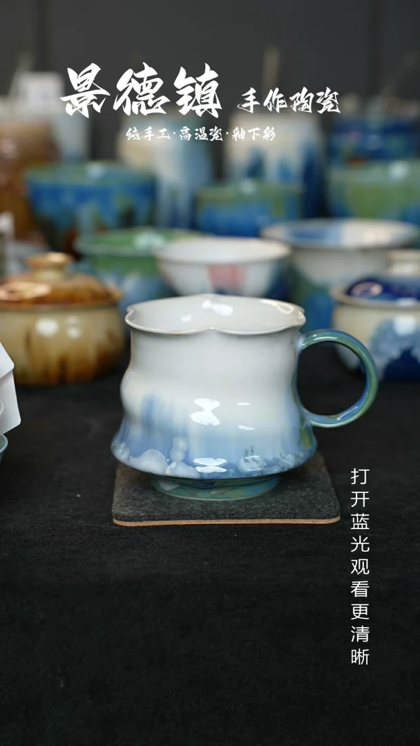 原创景德镇手工高温陶瓷847