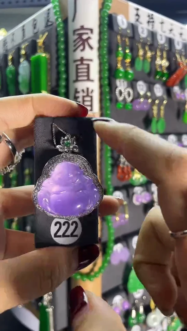 【闪购商品】翡翠耳饰银S925镶嵌222..