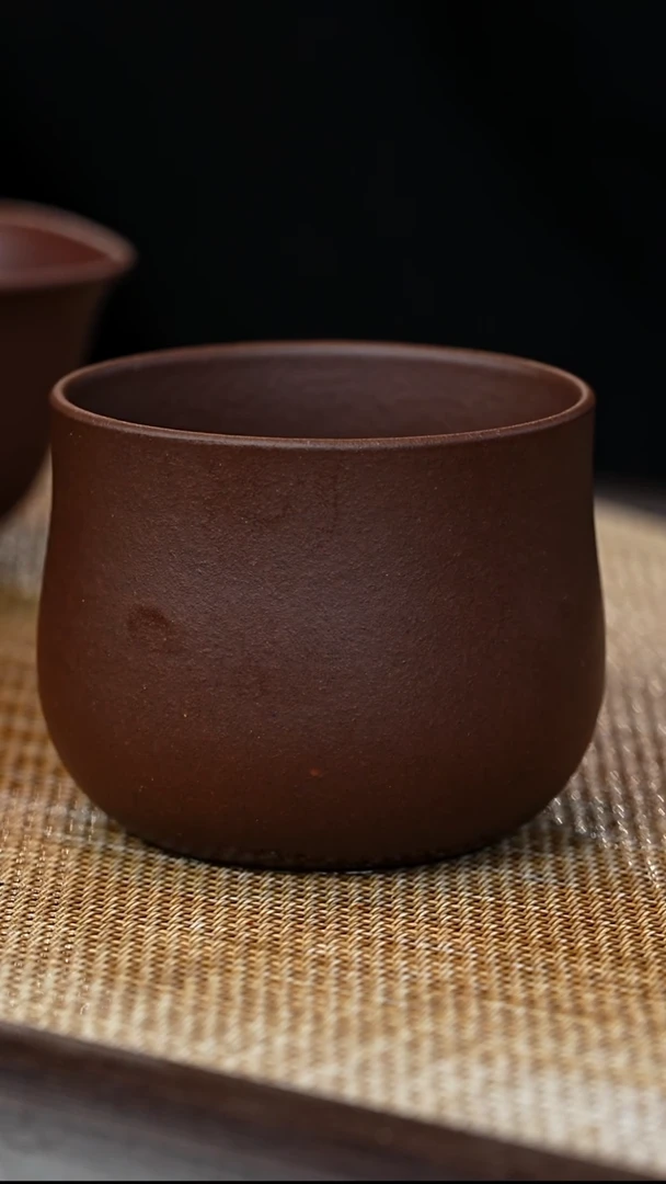 【闪购商品】紫砂茶杯sx14491 紫泥薄胎杯