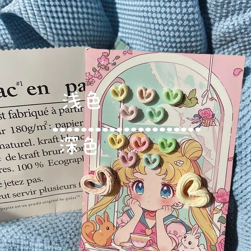 超迷你爱心曲奇【喜乐定制】 Diy创意手工食玩摆件配件