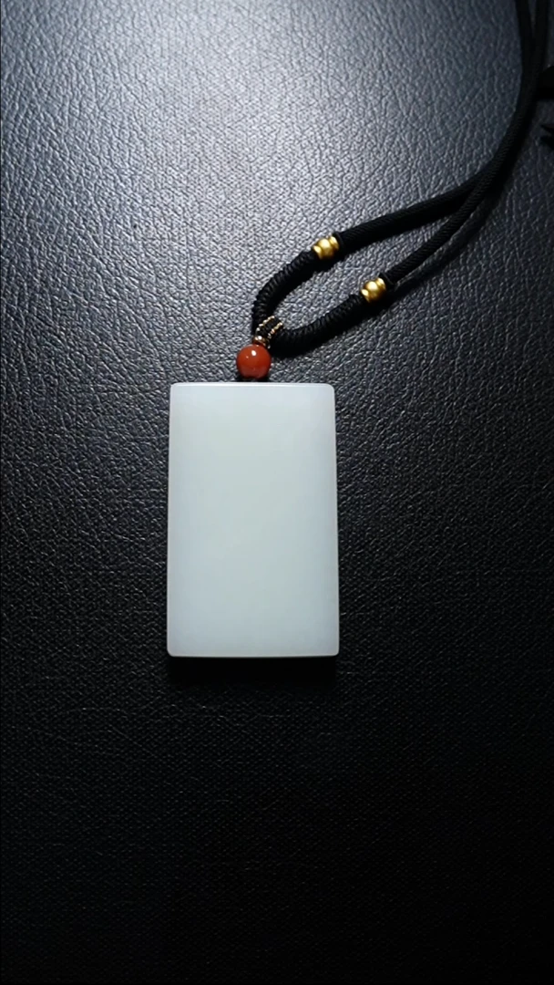 【闪购商品】和田玉颈饰未镶嵌无事牌