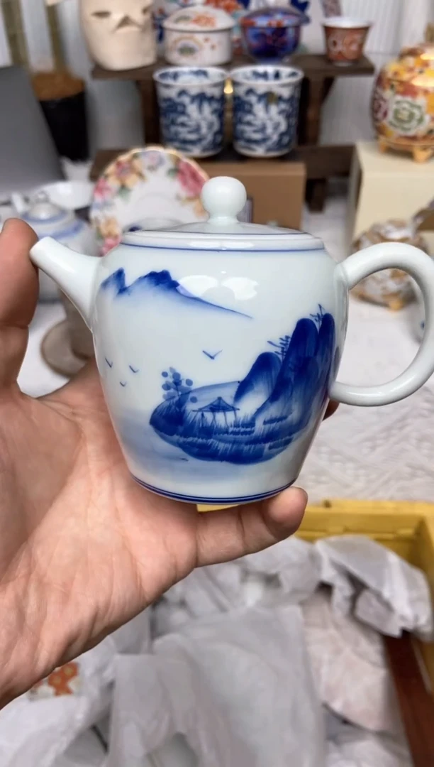 瓷片小小熊--精美瓷器--优选--