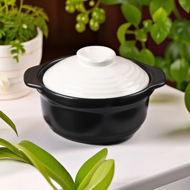 【经典版0.8升】神厨单人砂锅家用陶瓷炖煮汤煲耐高温1-2人使用