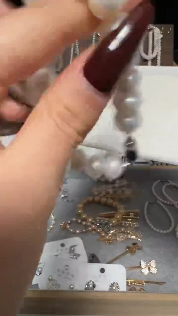 钛钢手绳淡水珍珠永丽珍珠严选