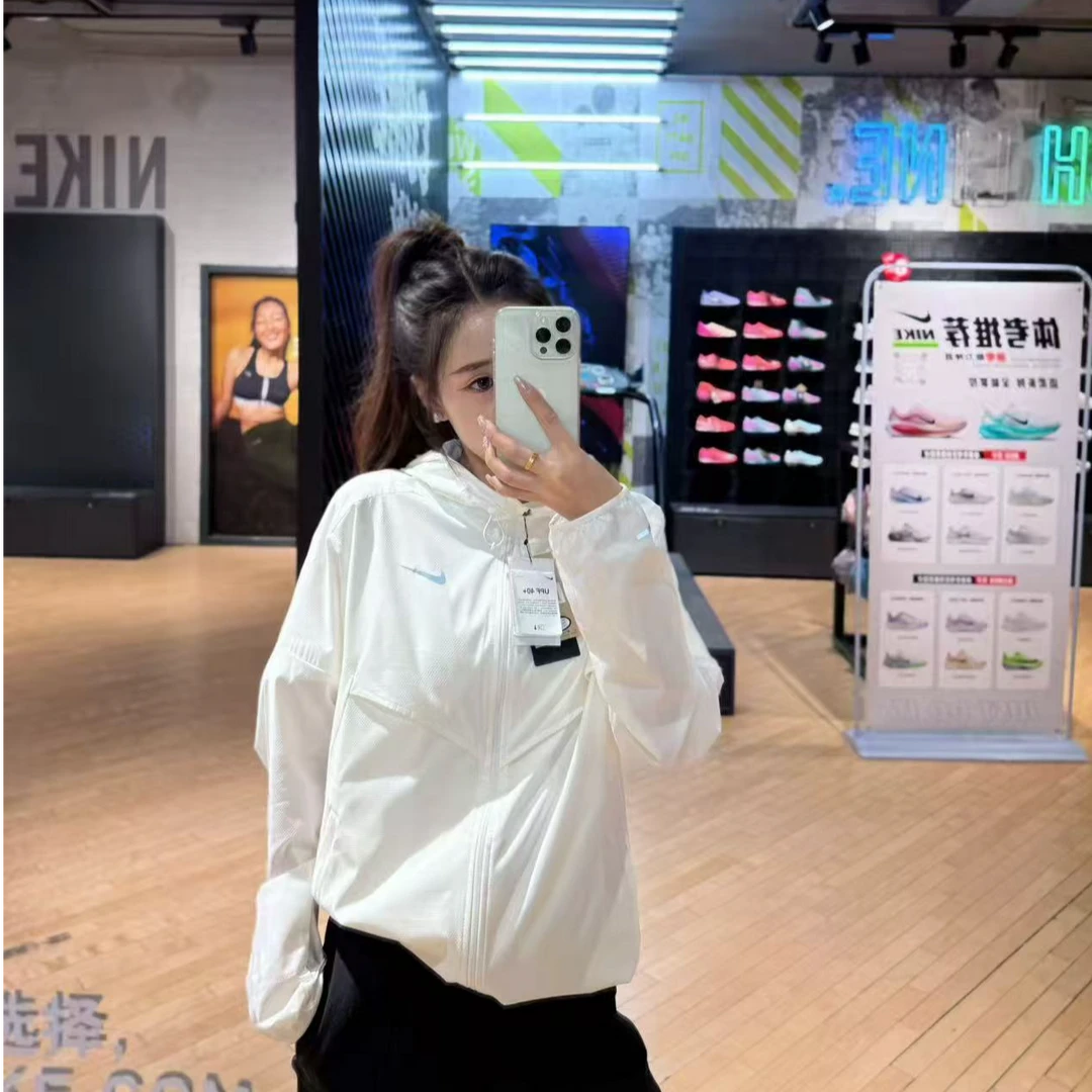 NIKE/耐克男子Stride Repel跑步夹克防晒衣皮肤衣HV4549100