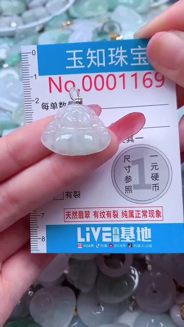 吊坠(不含链)未镶嵌翡翠1169