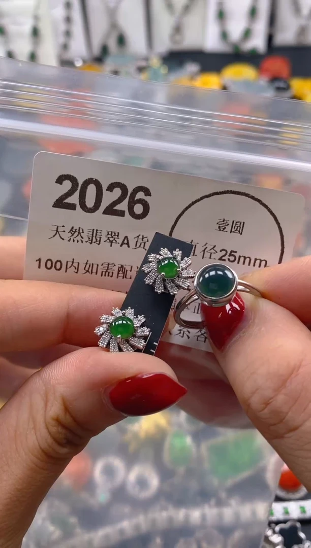 翡翠未镶嵌吊坠(不含链)2026