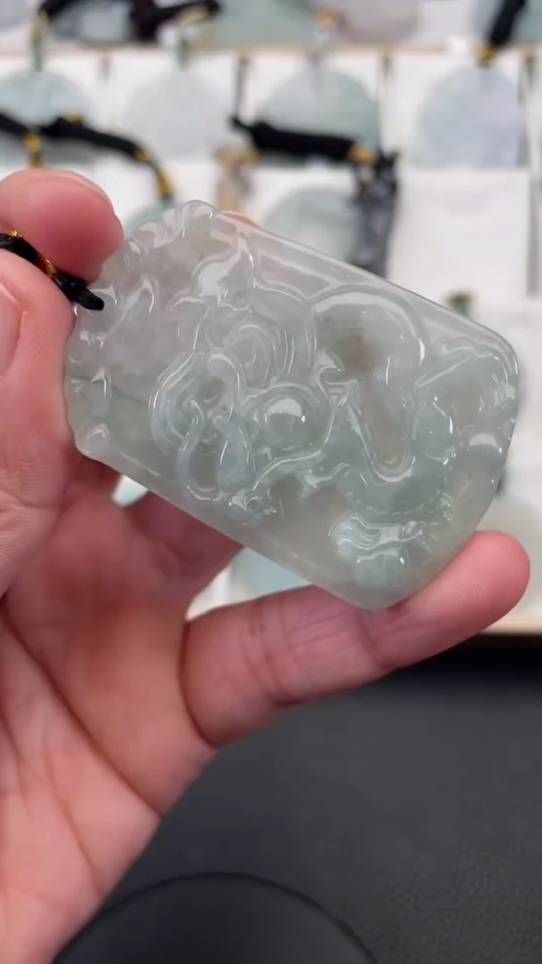 颈饰未镶嵌翡翠天然缅甸翡翠A货304