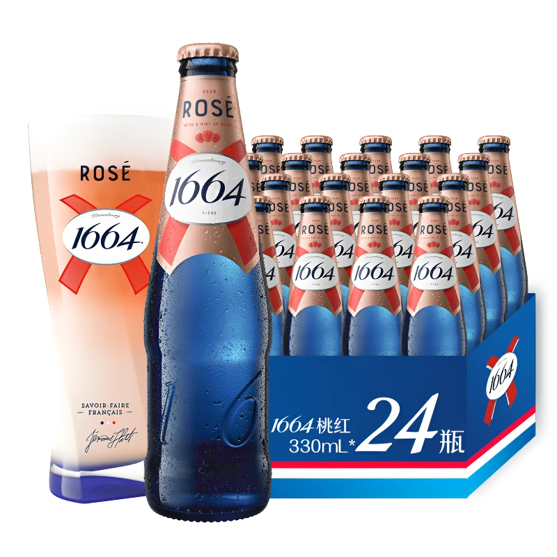 1664桃红330ml*24瓶
