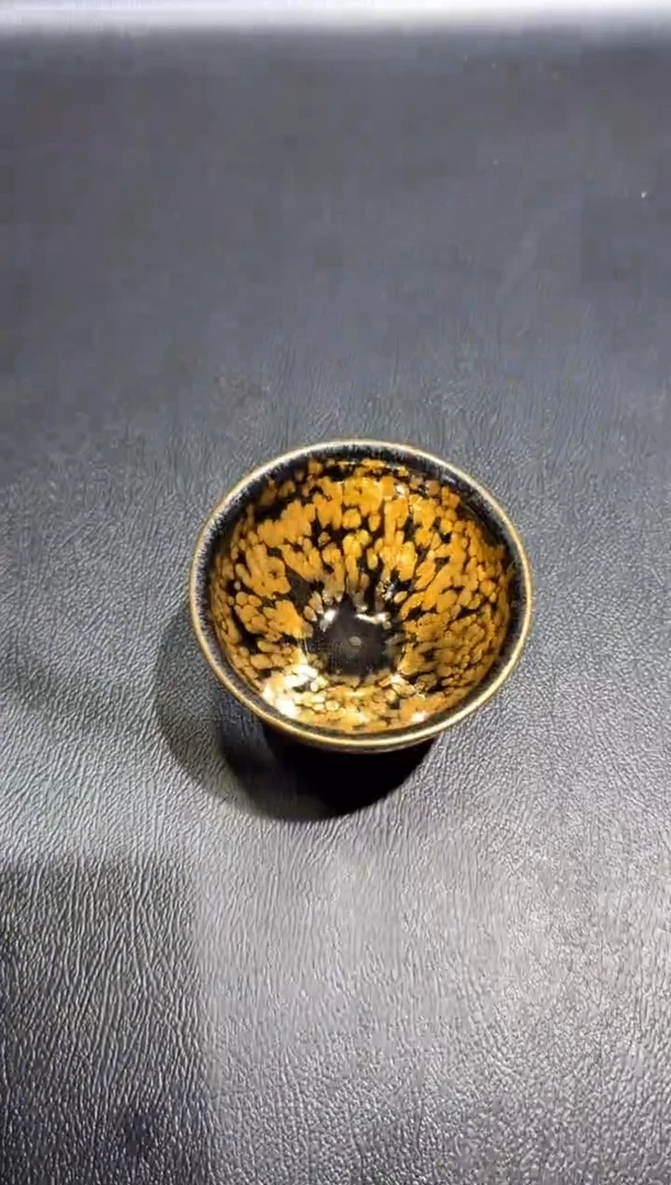 茶盏李英金油滴113