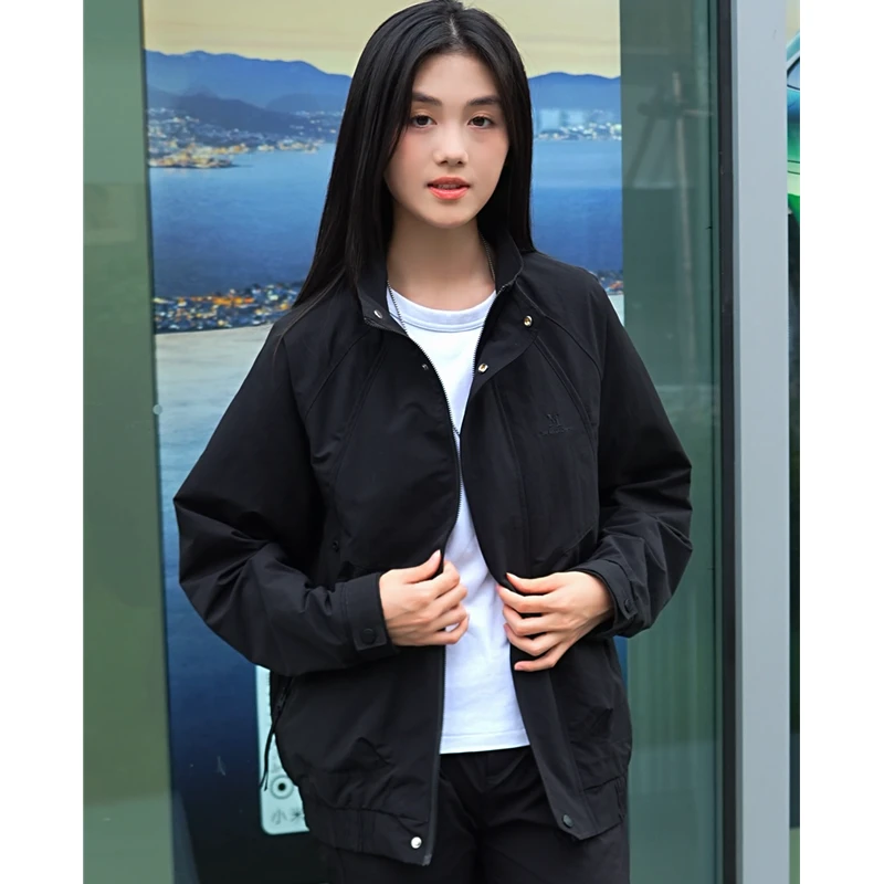 2025秋季新款男士立领夹克潮流百搭时尚工装外套休闲帅气上衣服男