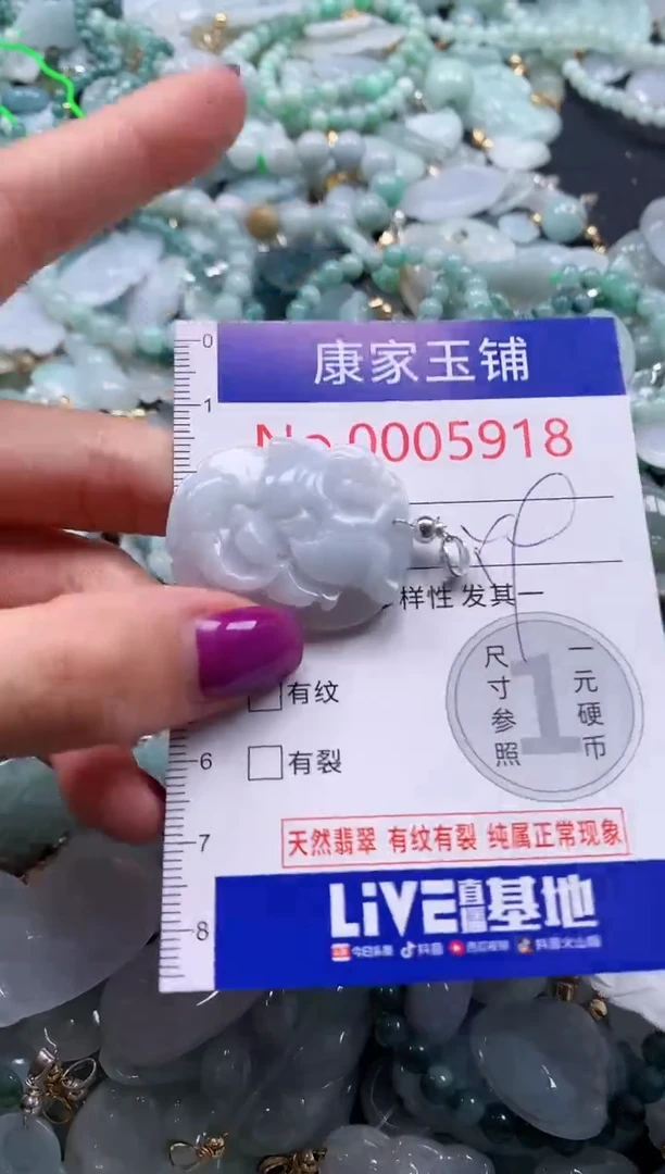 颈饰未镶嵌翡翠5918