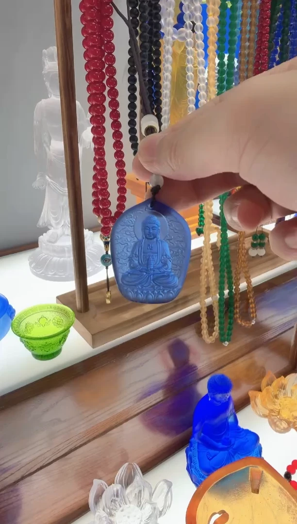 琉璃观己琉璃药师吊坠