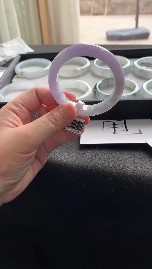 未镶嵌手镯翡翠52.7正圈Y3710买断