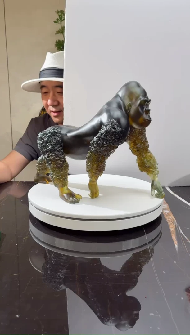 摆件璨石美学【原初之力】轻奢中式美式意式极简餐桌玄关艺术摆件