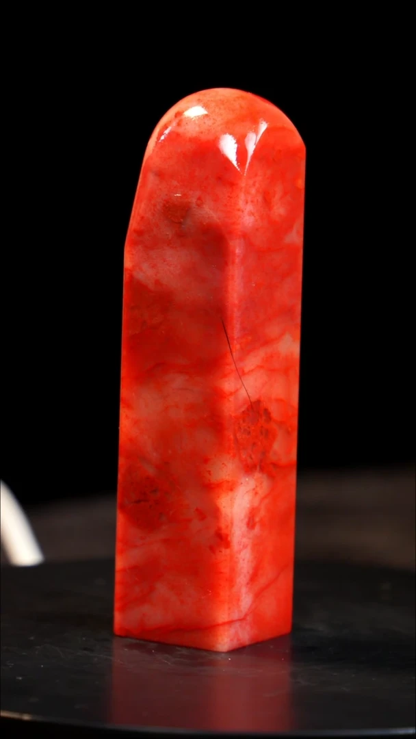 田黄石红花冻稀少品种