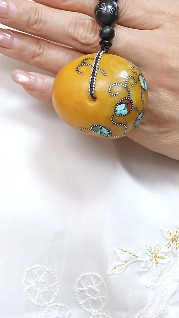 蜜蜡颈饰未镶嵌7578天然蜜蜡珠宝奇石全部保真