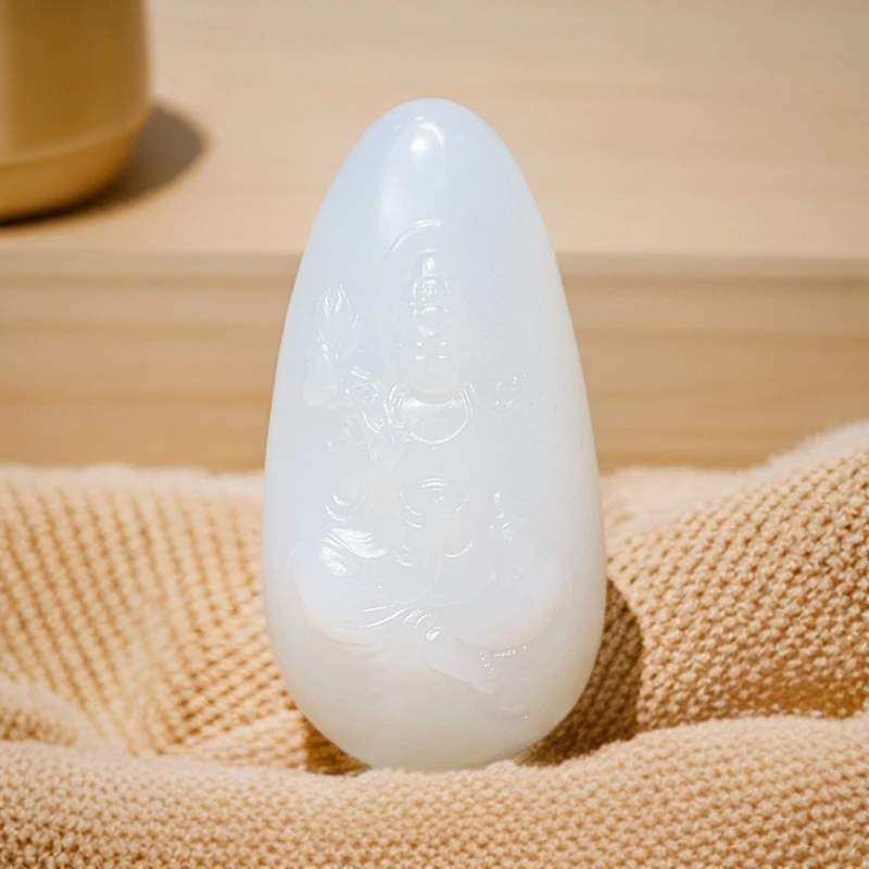 和田玉吊坠(不含链)未镶嵌