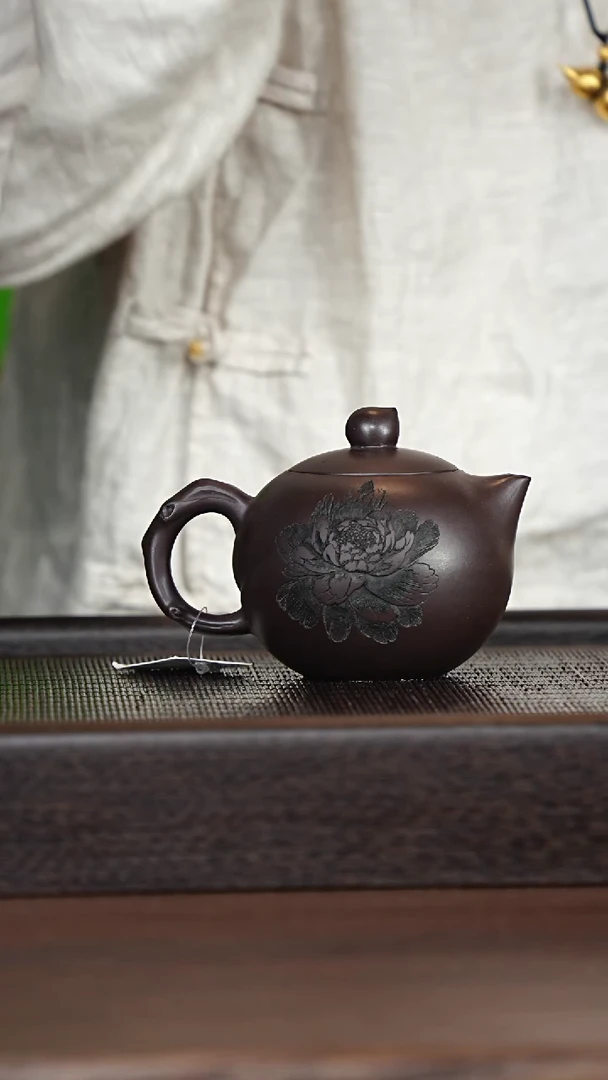 茶壶紫砂宜兴紫砂壶h6203