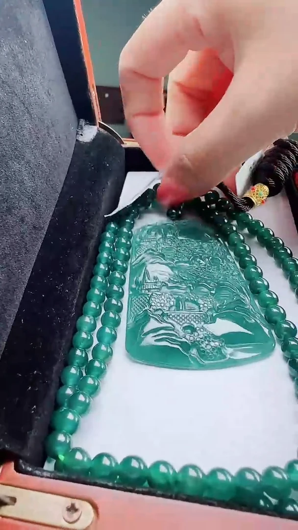 颈饰未镶嵌翡翠多样性发其一79258