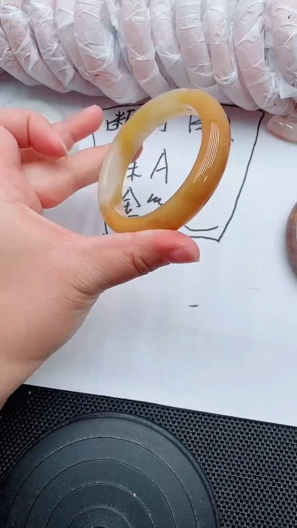 未镶嵌手镯石英质玉109-58-59