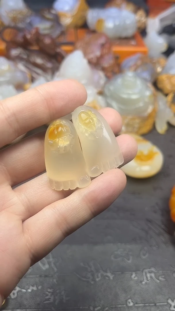 【闪购商品】玛瑙/玉髓吊坠未镶嵌1