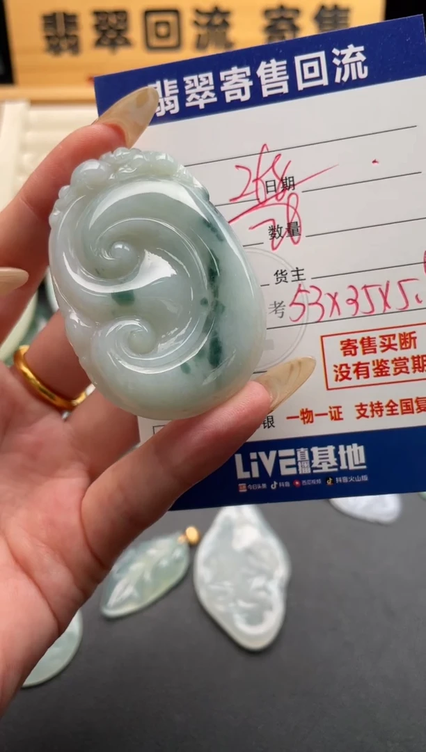 颈饰未镶嵌翡翠10146684