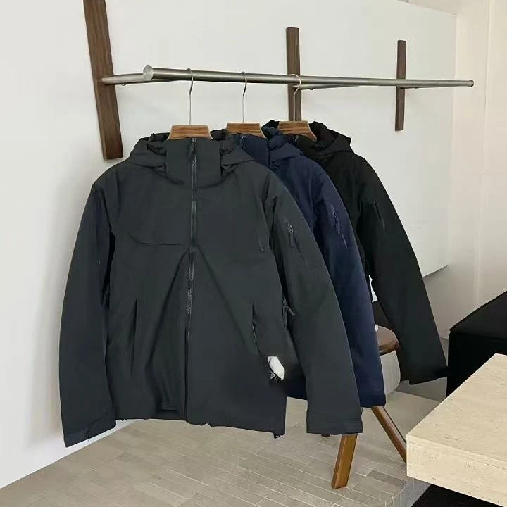 【大maicai】高性能新款纯色拉链连帽保暖高性能滑雪保暖暄岩3