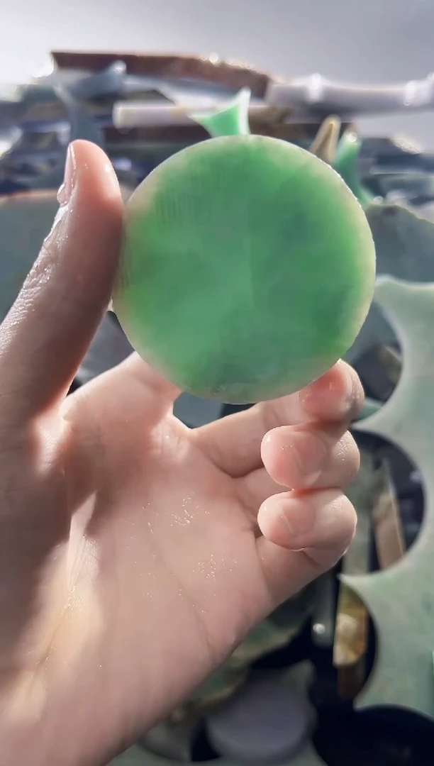 裸石翡翠缅甸翡翠A货文2211