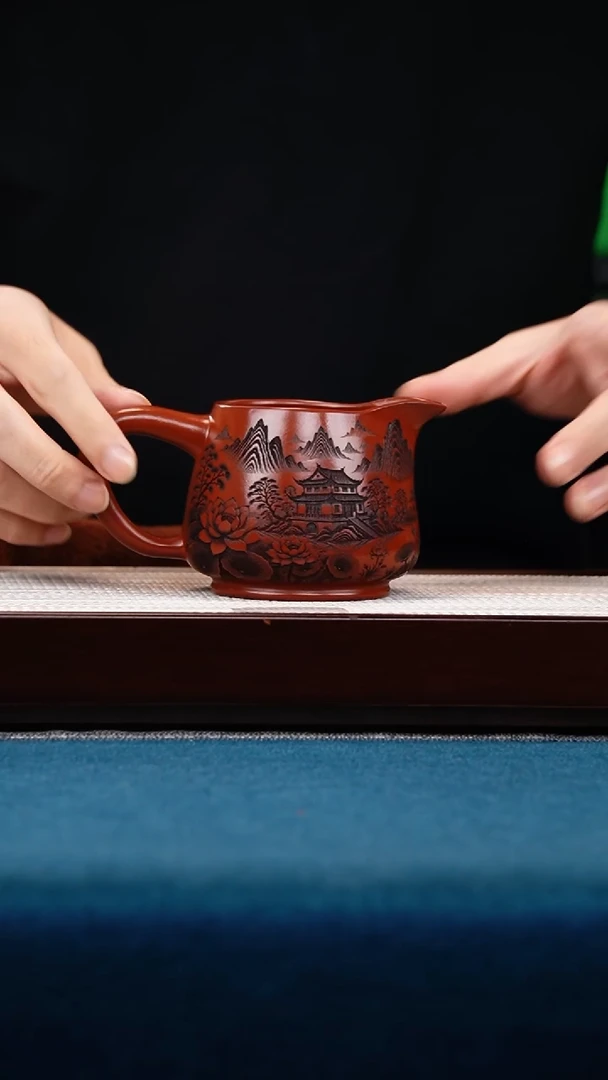 茶壶紫砂大红袍公道杯