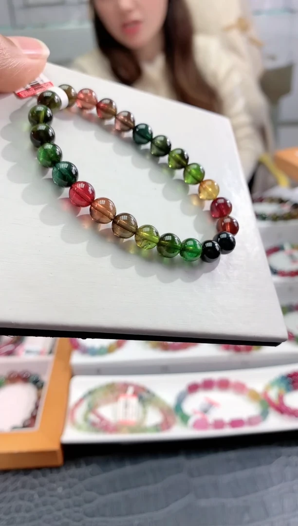 【闪购商品】碧玺手链未镶嵌多样性发一条