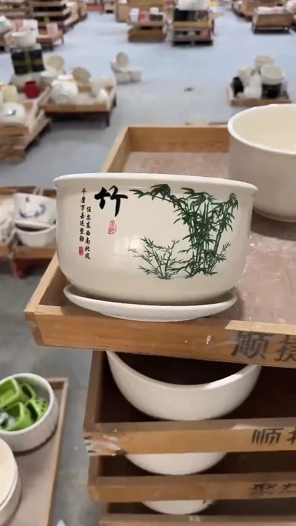 高温陶瓷花盆+E232