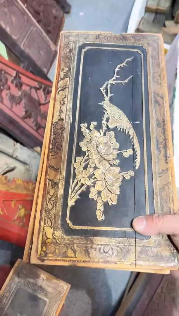 【闪购商品】香樟木老木雕老物件