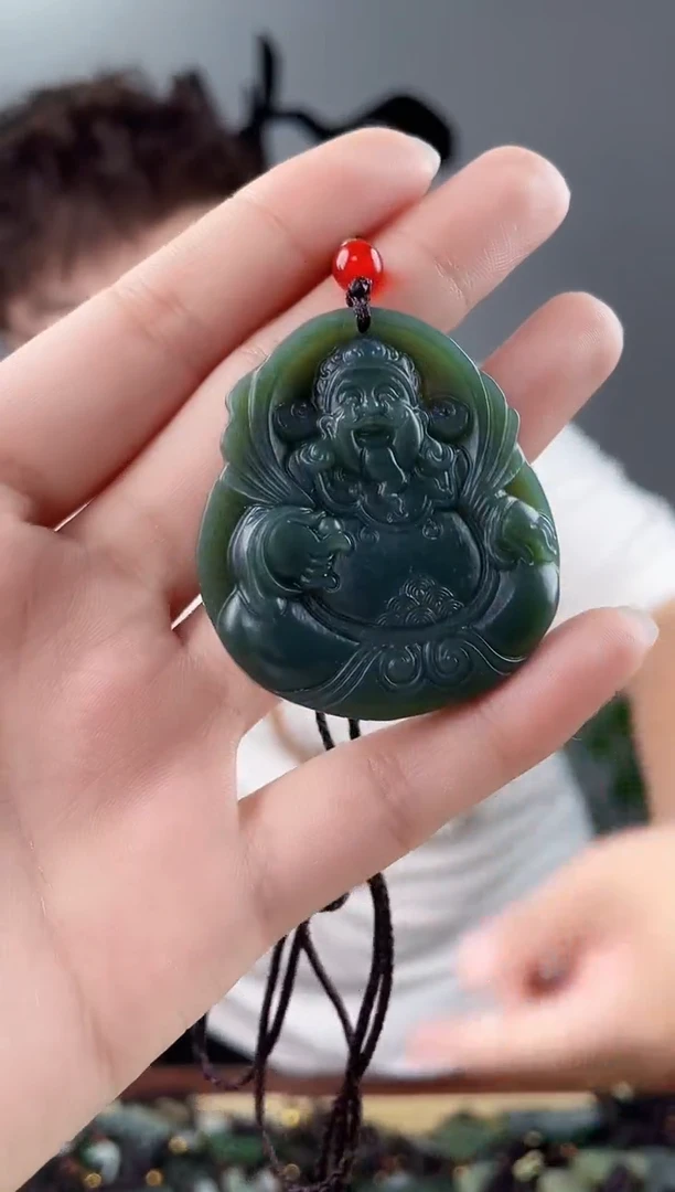 和田玉未镶嵌颈饰拍一发一，多样性发货