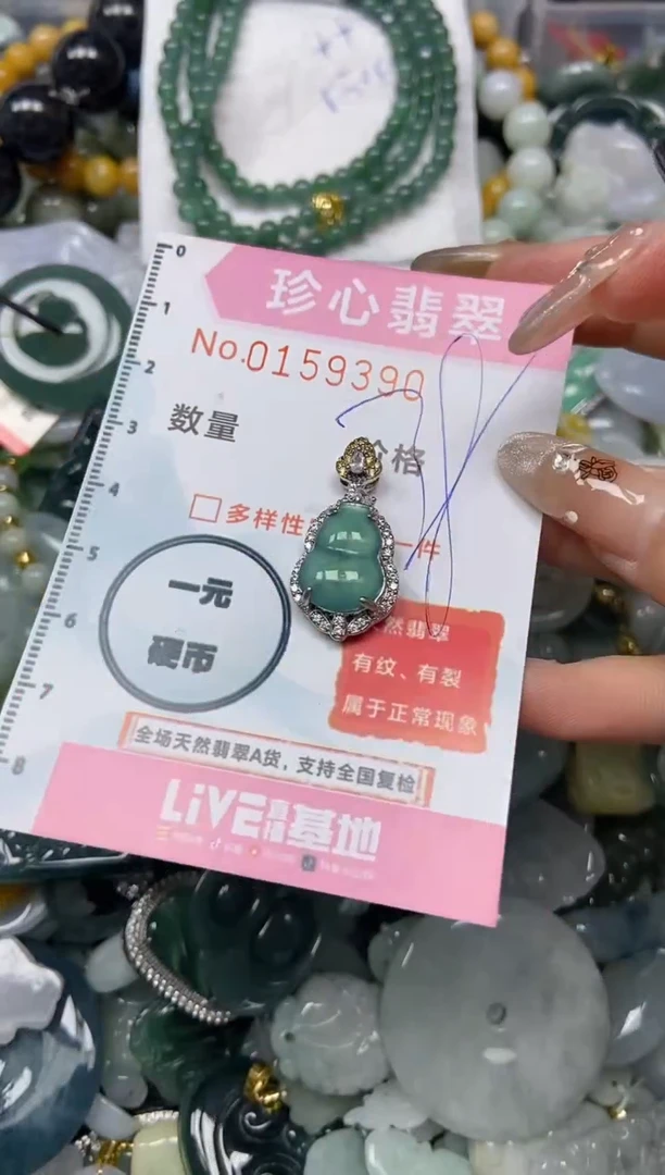 【闪购商品】翡翠颈饰未镶嵌闪购0159390