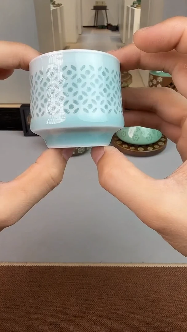 青瓷手工茶器不包邮不带礼盒