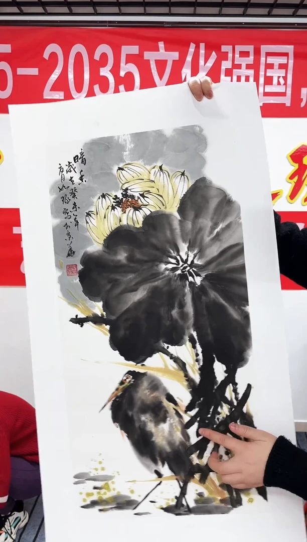 精品国画花鸟作品