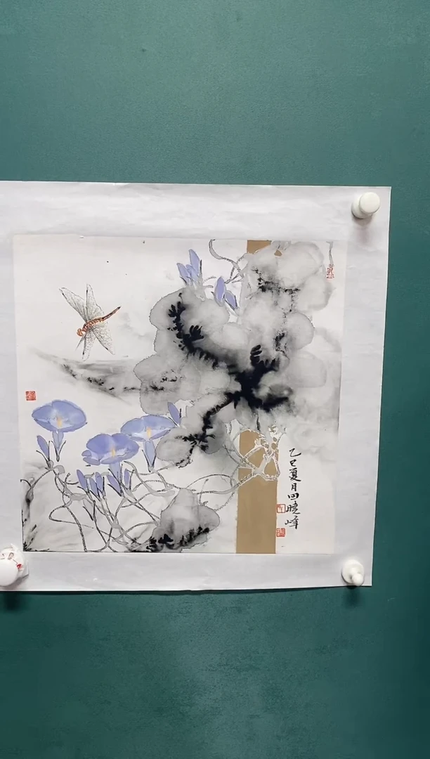 国画欧阳石坚老师作品福利