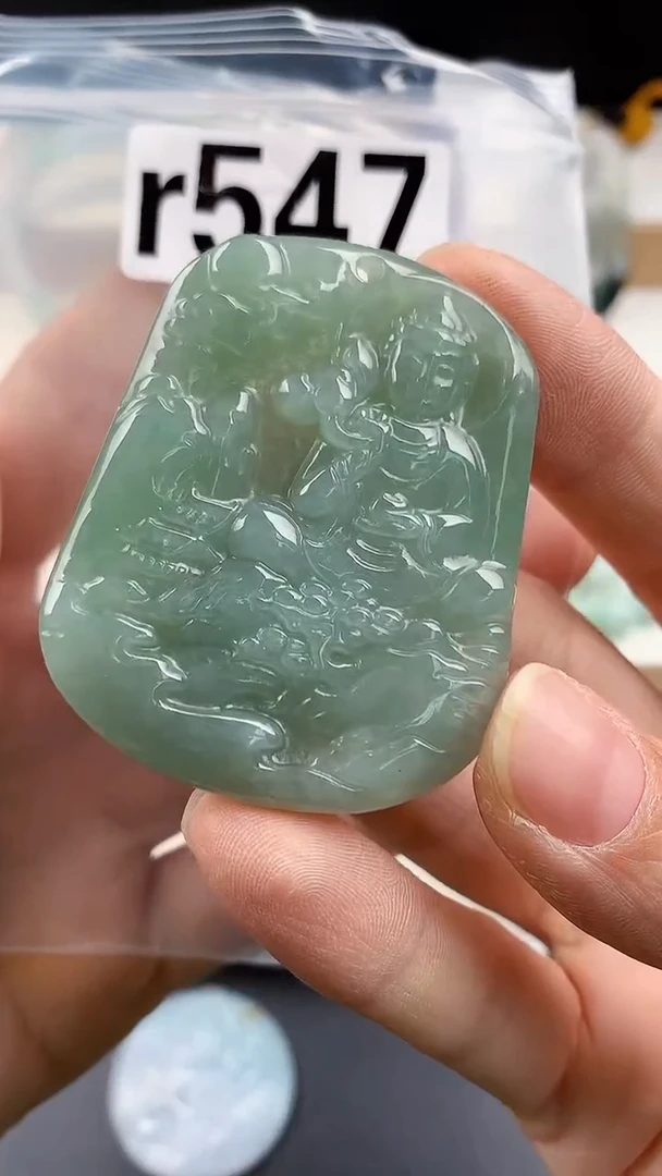颈饰未镶嵌翡翠天然翡翠吊坠挂件