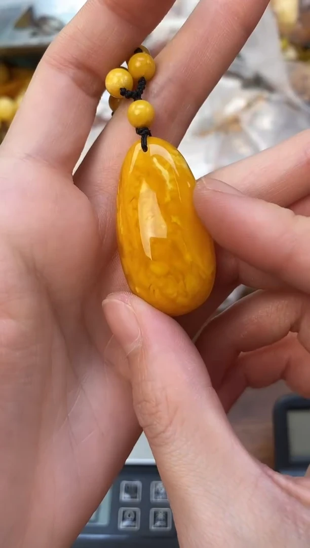 裸石琥珀未镶嵌天然琥珀蜜蜡