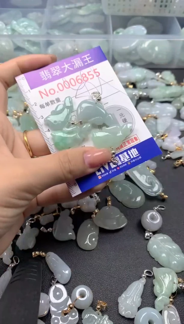 颈饰未镶嵌翡翠6855