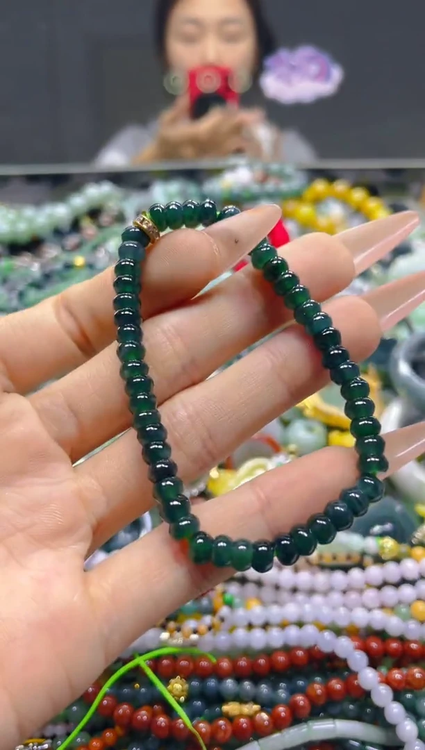 颈饰未镶嵌翡翠5MM