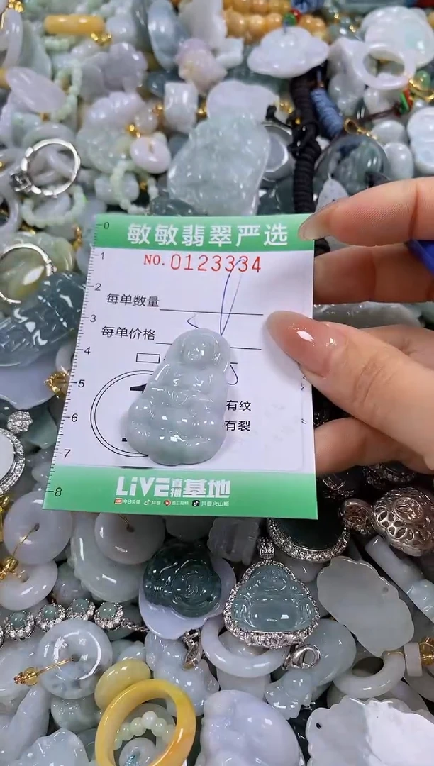 【闪购商品】翡翠颈饰未镶嵌闪购0123334