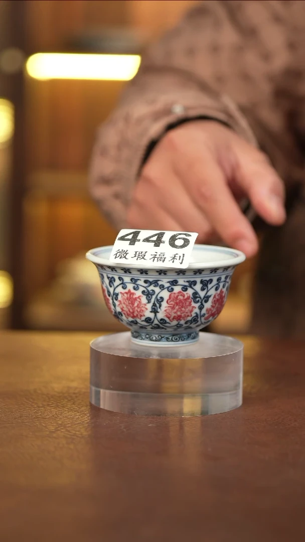 景德镇手工手绘茶器  小压手