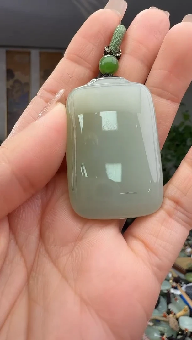 颈饰未镶嵌和田玉拍一发一多样性发货