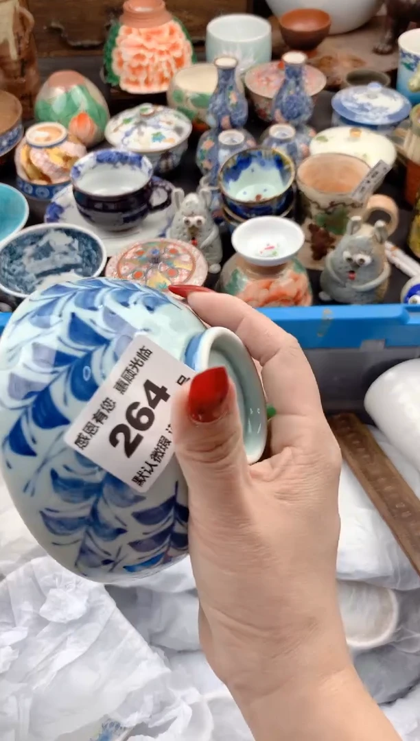 【闪购商品】瓷片264号九姑娘工艺品瓷器