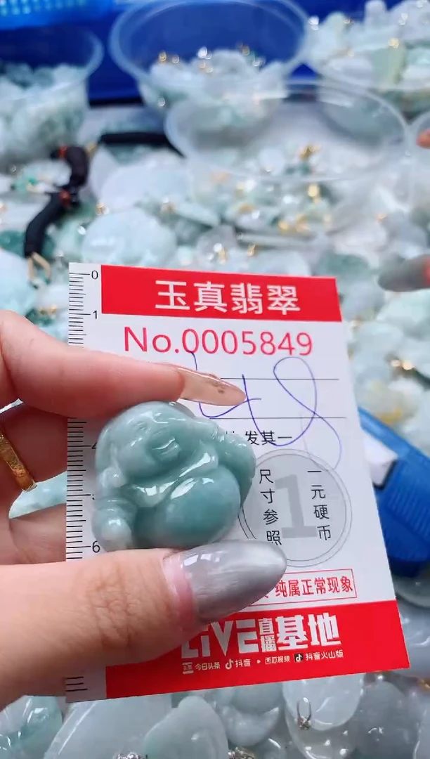 吊坠(不含链)未镶嵌翡翠5849