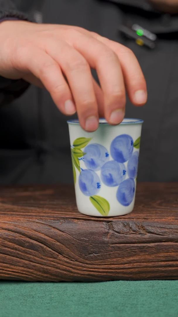 【闪购商品】瓷片19景德镇杯釉下手工手绘瓷器